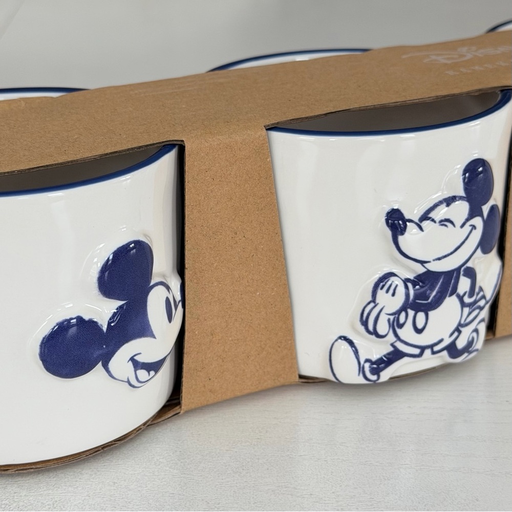Disney Minnie & Mickey Mouse Double Sided Ramekin 8 oz each Set of 4 - Picture 7 of 13